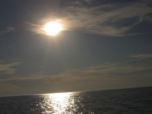 Ute på havet senaste sommar...