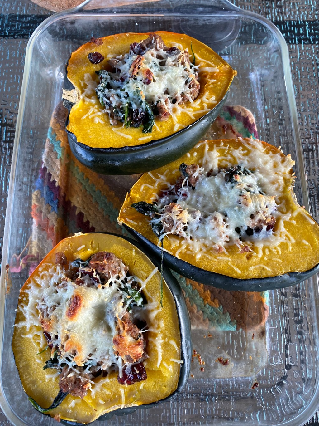 Återigen höst i köket: Fylld grön&nbsp;squash