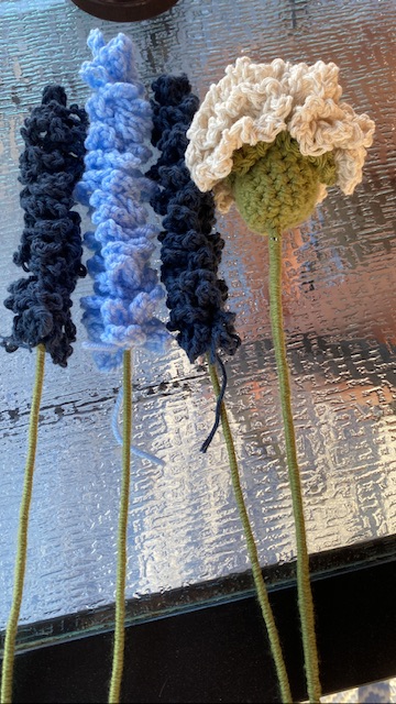 Angenämt lördagsbesök  och en hel del&nbsp;handarbete